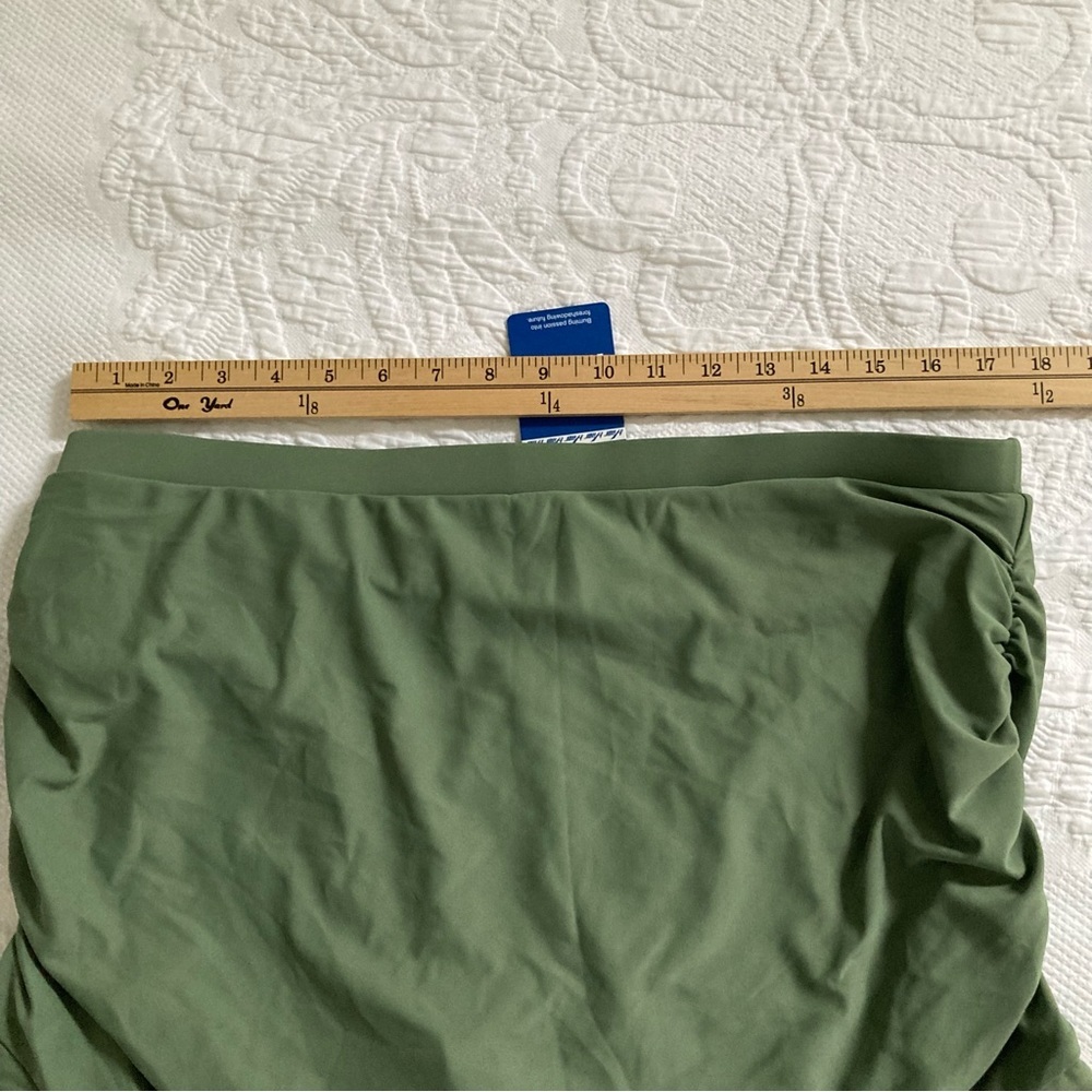 NWT Hilor swimsuit skirt bikini swim bottoms size 18 - Picture 3 of 8